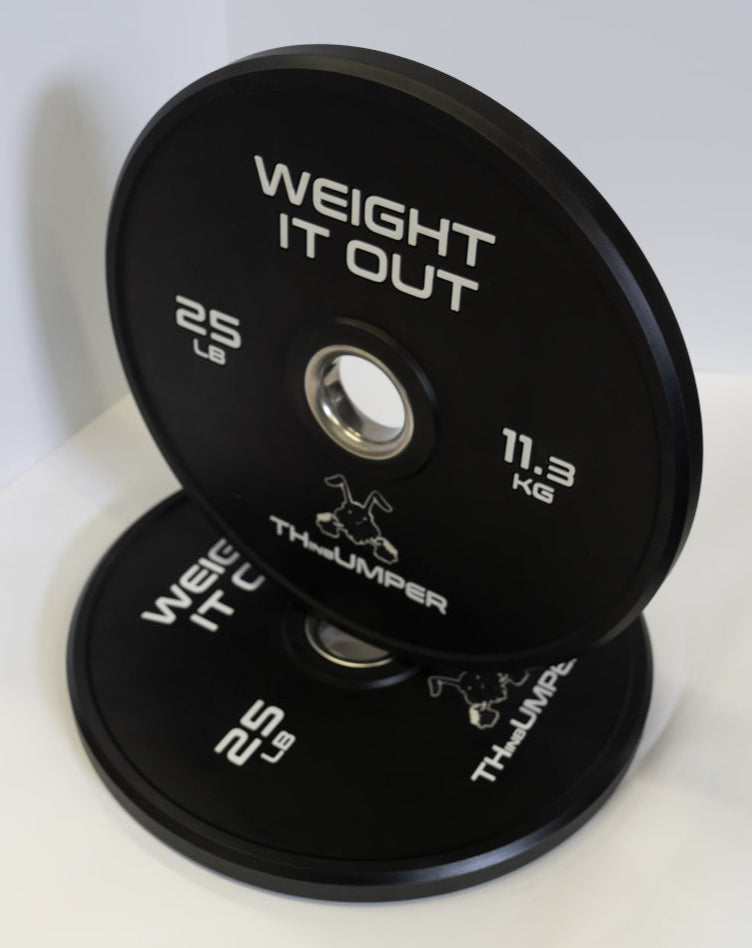 Load image into Gallery viewer, Weight It Out - 'Thumper' Thin Bumper Weight Plate Sets
