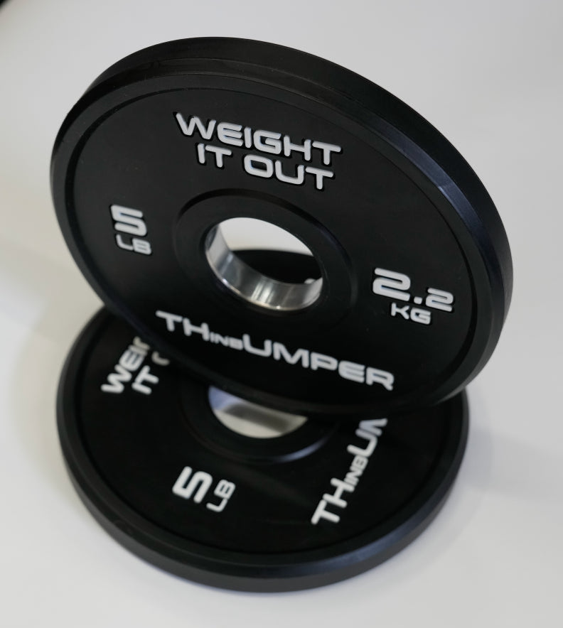 Load image into Gallery viewer, Weight It Out - 'Thumper' Thin Bumper Weight Plate Sets