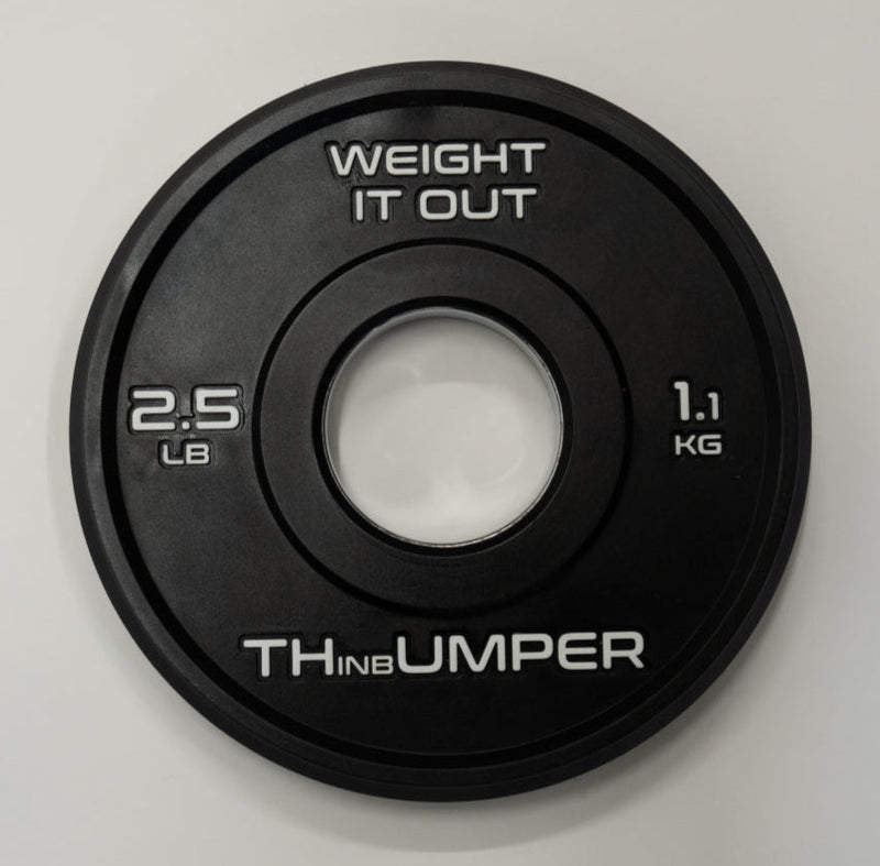 Load image into Gallery viewer, Weight It Out - 'Thumper' Thin Bumper Weight Plate Sets