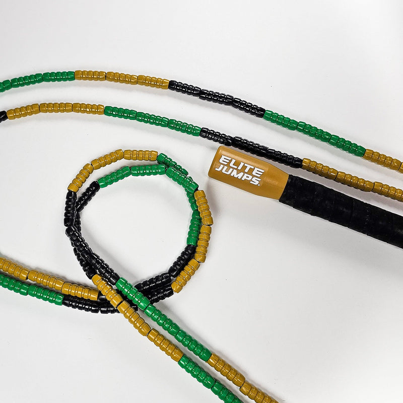 Load image into Gallery viewer, Elite Jumps - Camo Freestyle Soft Beaded Jump Rope