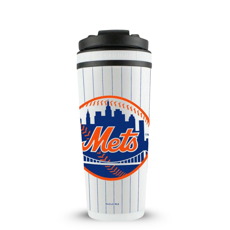 Load image into Gallery viewer, Ice Shaker - Officially Licensed New York Mets 26oz Ice Shaker