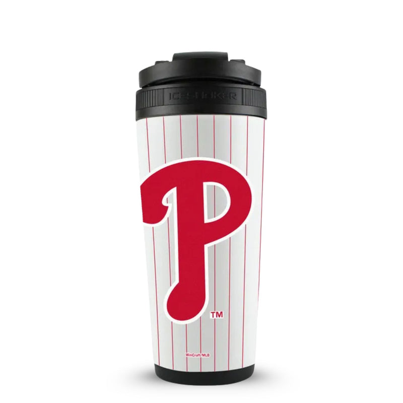 Load image into Gallery viewer, Ice Shaker - Officially Licensed Philadelphia Phillies 26oz Ice Shaker