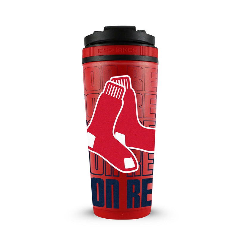 Load image into Gallery viewer, Ice Shaker - Officially Licensed Boston Red Sox 26oz Ice Shaker