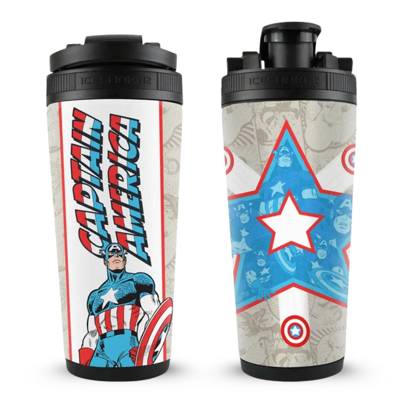 Load image into Gallery viewer, Ice Shaker - Marvel Retro Captain America 4D Ice Shaker
