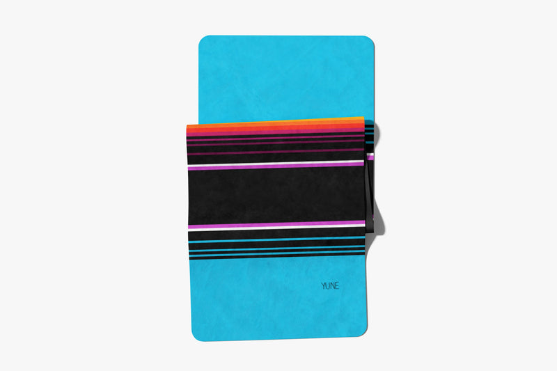 Load image into Gallery viewer, Yune Yoga - Yoga Mat | 6mm Thick | Blue | Non-Slip | Eco Friendly | Yune Yoga | Horatio