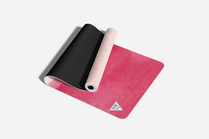 Load image into Gallery viewer, Yune Yoga - Yoga Mat | 6mm Thick | Pink | Non-Slip | Eco Friendly | Yune Yoga | Apollo