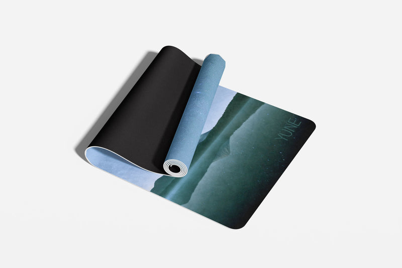 Load image into Gallery viewer, Yune Yoga - Yoga Mat | 6mm Thick | Mountain | Non-Slip | Eco Friendly | Yune Yoga | Maple