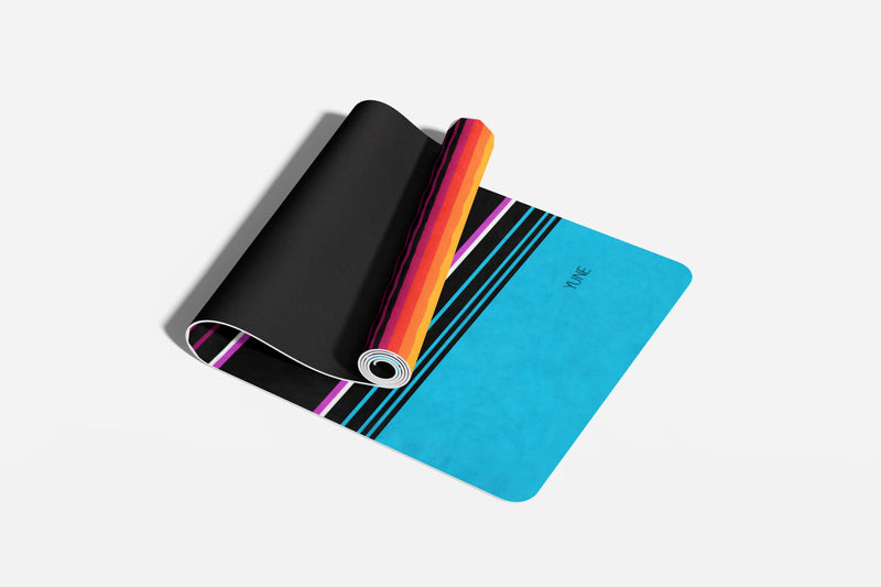 Load image into Gallery viewer, Yune Yoga - Yoga Mat | 6mm Thick | Blue | Non-Slip | Eco Friendly | Yune Yoga | Horatio