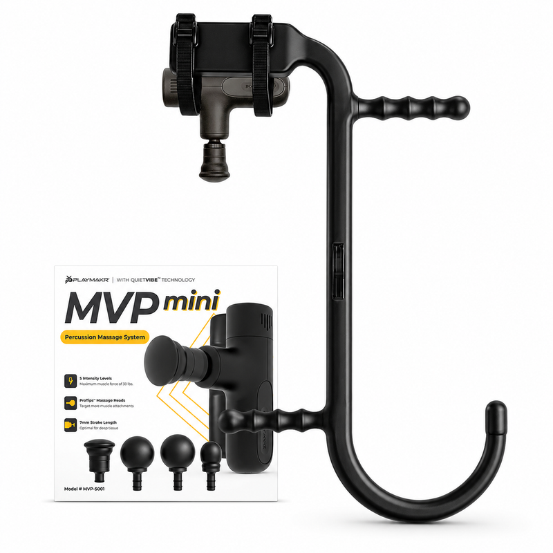 Load image into Gallery viewer, iReliev - MVPmini Percussion Massage System with Vibration & Premum Silicone Massage Heads with Impact Control that Contour to Your Body