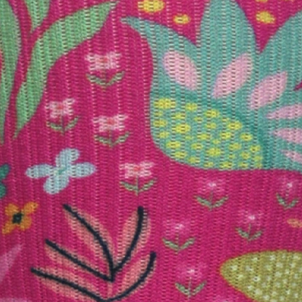 Load image into Gallery viewer, Crazy Compression - Magenta Florals - (Standard & Extra Wide)