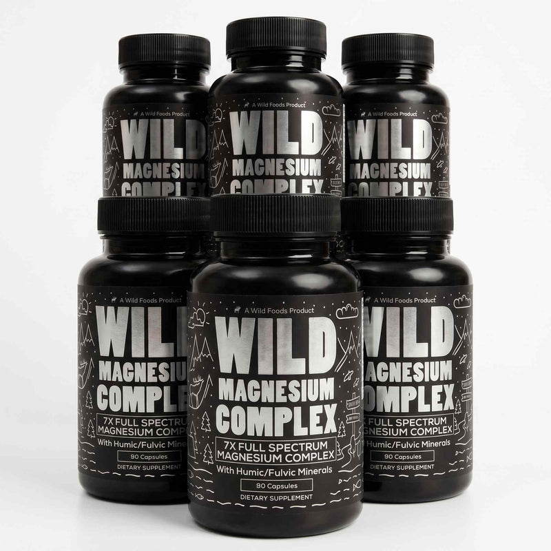 Load image into Gallery viewer, Wild Foods - 7-in-1 Magnesium Complex - 6x - 540 caps (6 Months Supply)
