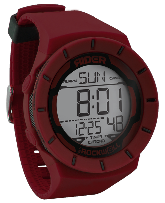 Rockwell Time - Coliseum (Maroon/Black) Watch