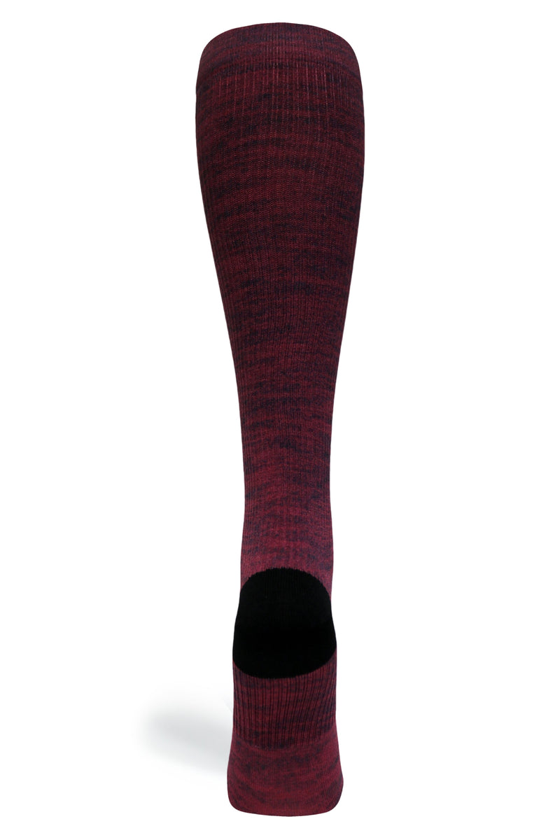 Load image into Gallery viewer, Crazy Compression - Maroon Heather - (Standard & Extra Wide)