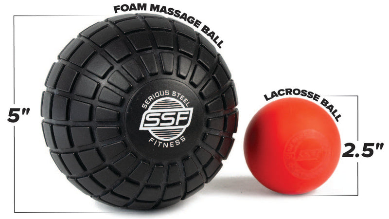 Load image into Gallery viewer, Serious Steel Fitness - 5" Foam Massage Ball