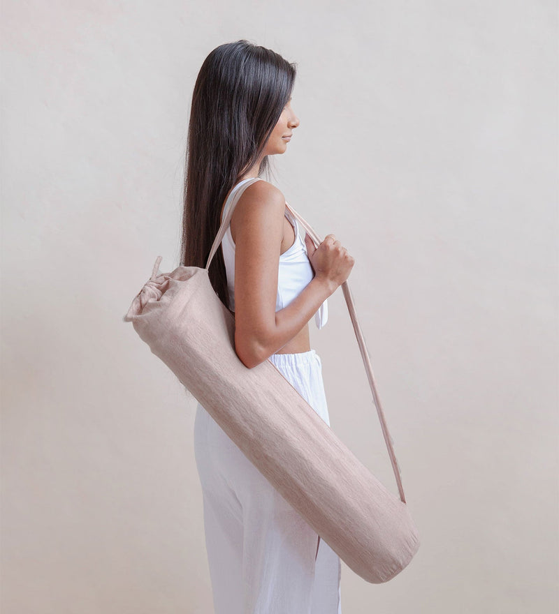 Load image into Gallery viewer, Oko Living - Clay - Naturally Dyed Herbal Yoga Mat