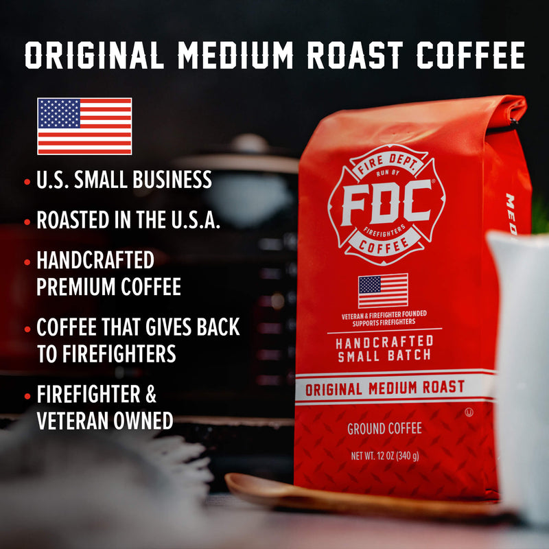Load image into Gallery viewer, Fire Department Coffee - Original Medium Roast Coffee