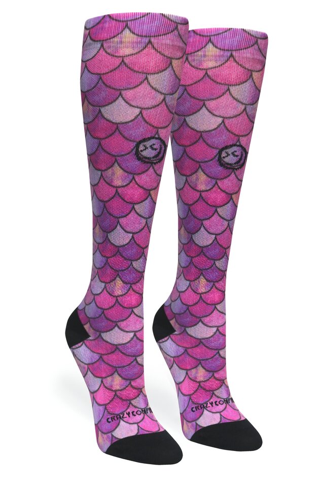 Load image into Gallery viewer, Crazy Compression - Mermaid Pink - (Standard & Extra Wide)