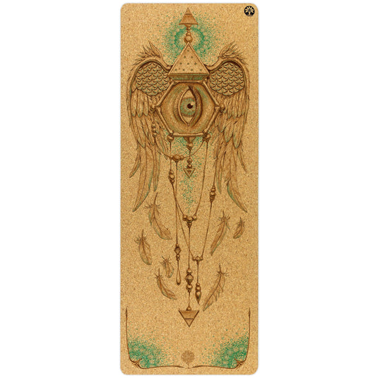 Yoloha Yoga - Mind of the Universe Nomad Cork Yoga Mat
