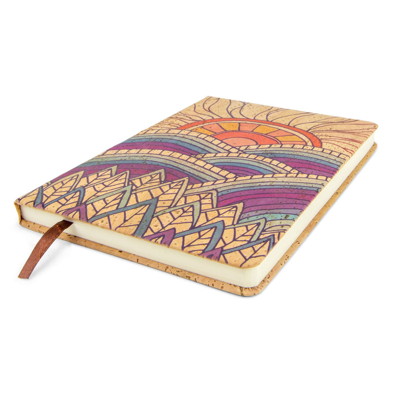 Load image into Gallery viewer, Yoloha Yoga - Mountain Magic Cork Journal