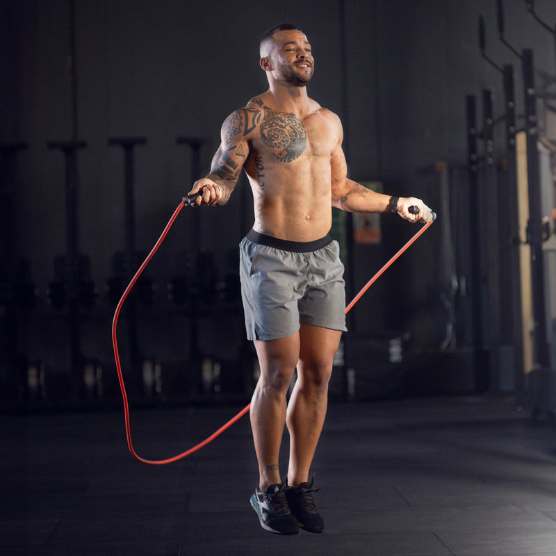 Load image into Gallery viewer, Elite Jumps - Muay Thai 3.0 - Adjustable 1.5lb Weighted Jump Rope