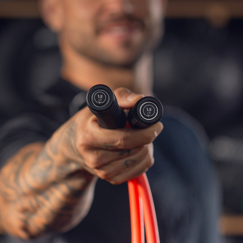 Load image into Gallery viewer, Elite Jumps - Muay Thai 3.0 - Adjustable 1.5lb Weighted Jump Rope