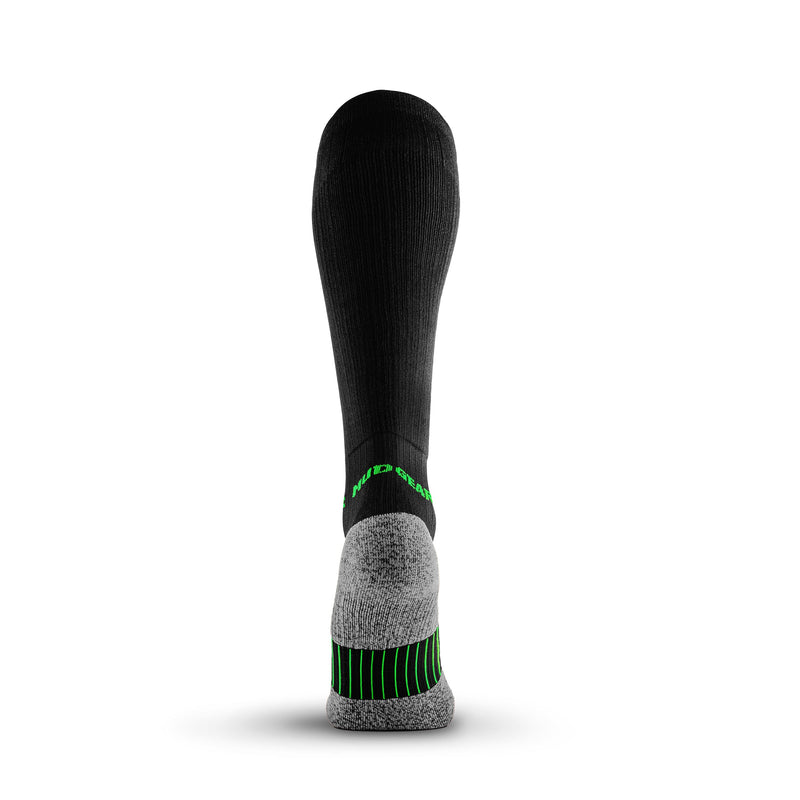 Load image into Gallery viewer, MudGear - Tall Compression Socks (Black/Green)