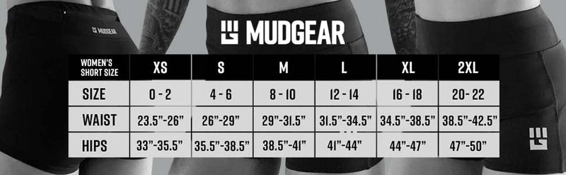 Load image into Gallery viewer, Mudgear - Women's Flex-Fit Compression Shorts 2-inch Inseam
