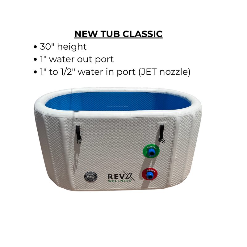 Load image into Gallery viewer, RevX Wellness - RevX Inflatable Tub Classic