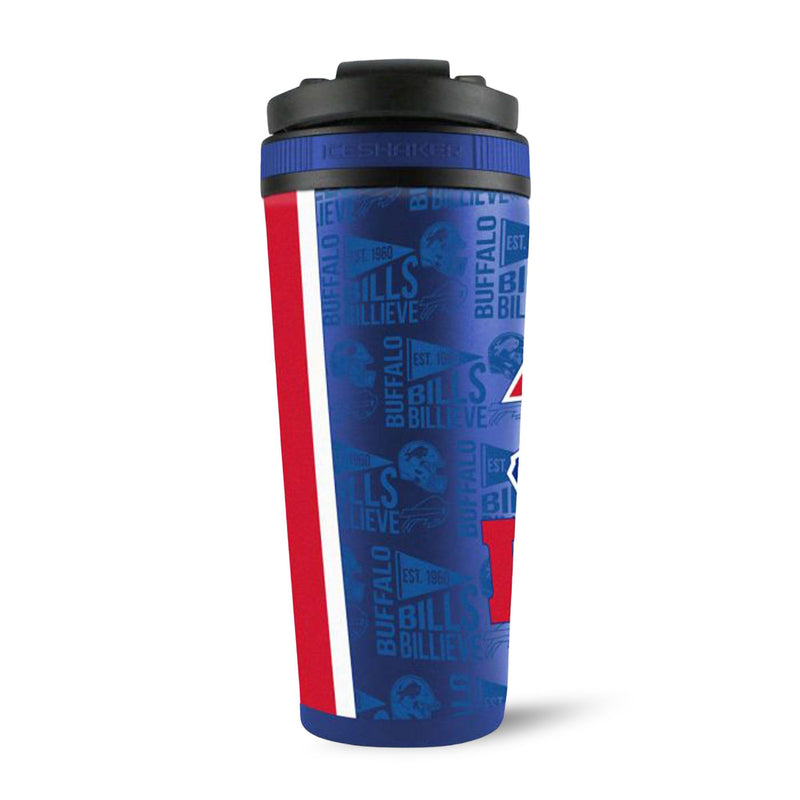 Load image into Gallery viewer, Ice Shaker - Officially Licensed Buffalo Bills 26oz Ice Shaker