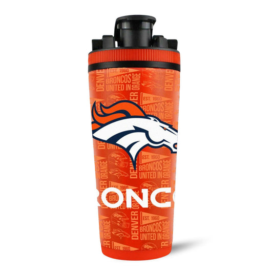 Ice Shaker - Officially Licensed Denver Broncos 4D Ice Shaker