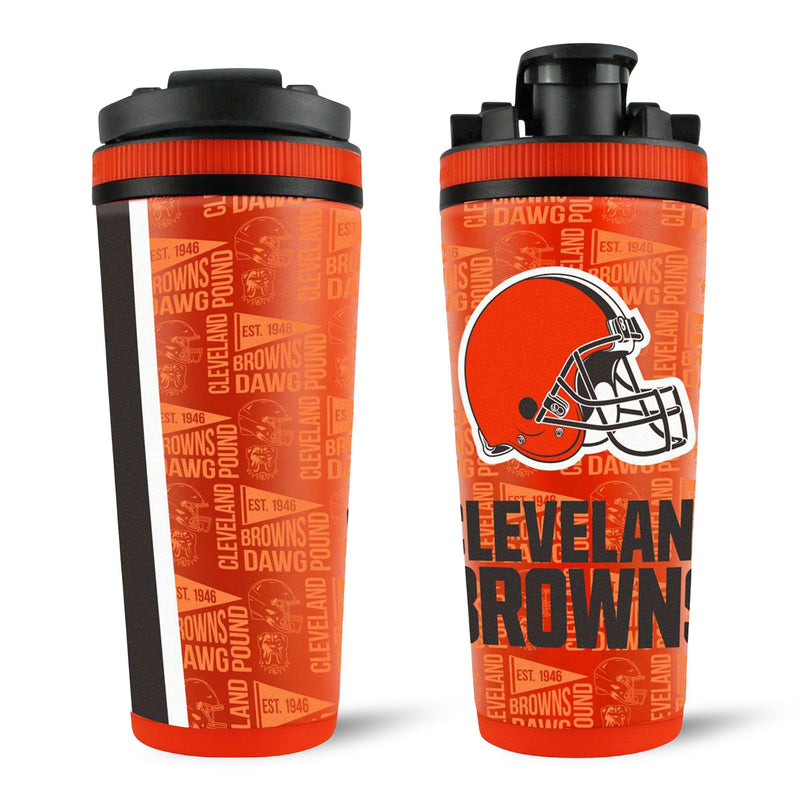 Load image into Gallery viewer, Ice Shaker - Officially Licensed Cleveland Browns 4D Ice Shaker