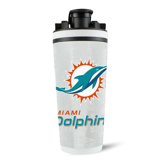 Ice Shaker - Officially Licensed Miami Dolphins 4D Ice Shaker