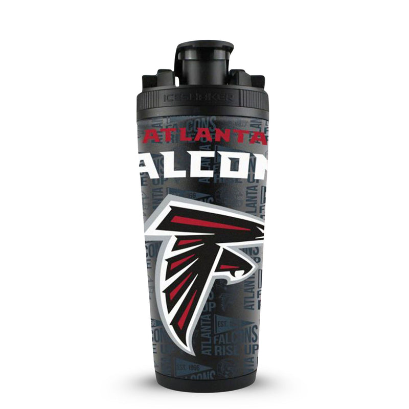 Load image into Gallery viewer, Ice Shaker - Officially Licensed Atlanta Falcons 26oz Ice Shaker