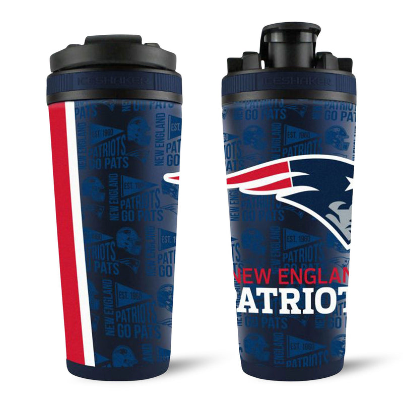 Load image into Gallery viewer, Ice Shaker - Officially Licensed New England Patriots 26oz Ice Shaker