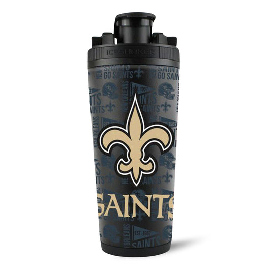 Ice Shaker - Officially Licensed New Orleans Saints 4D Ice Shaker