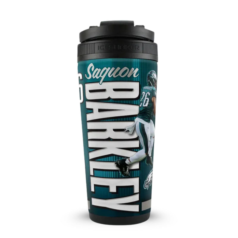 Load image into Gallery viewer, Ice Shaker - Saquon Barkley Philadelphia Eagles 4D 26oz Ice Shaker