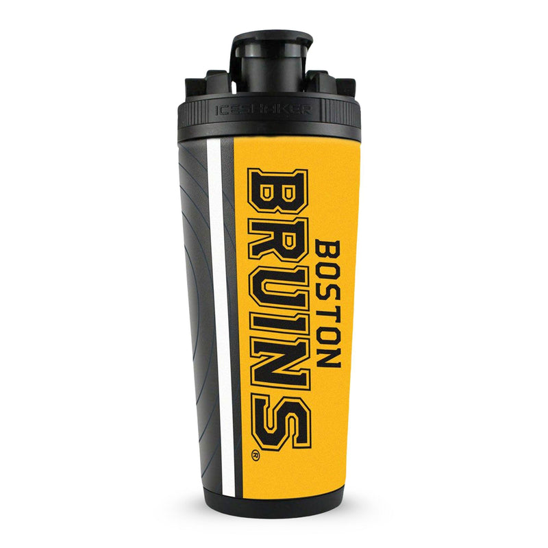 Load image into Gallery viewer, Ice Shaker - Officially Licensed Boston Bruins 26oz Ice Shaker