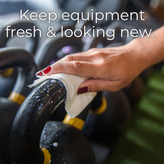 Wipex Co. - Natural Fitness Equipment Wipes – Safe on Skin, Essential Oil Formula