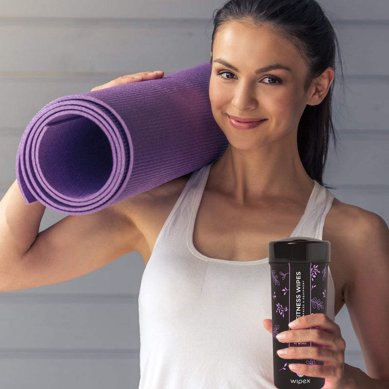 Load image into Gallery viewer, Wipex Co. - Natural Fitness Equipment Wipes – Safe on Skin, Essential Oil Formula