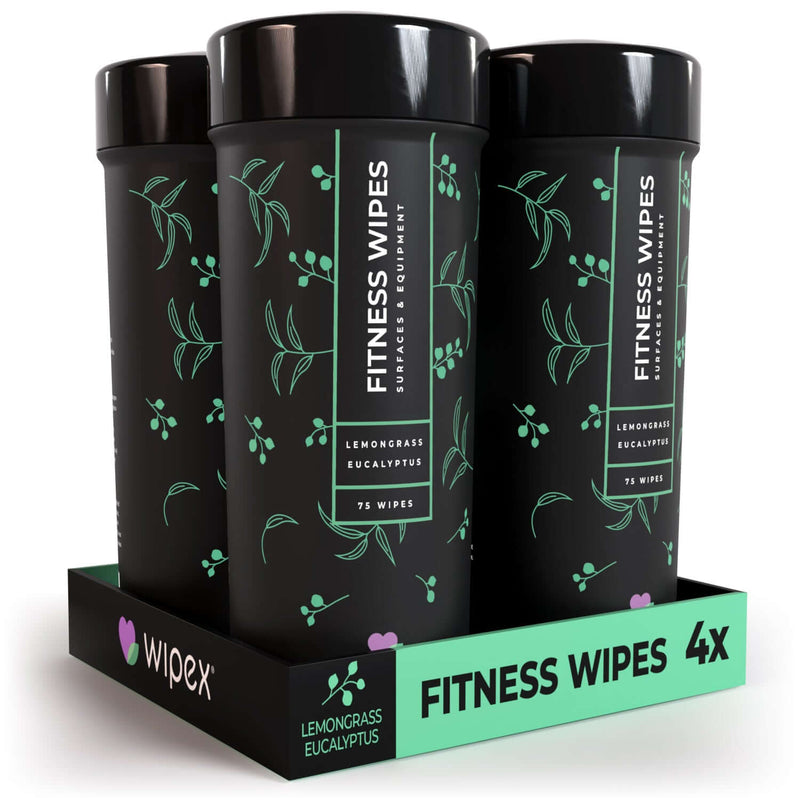 Load image into Gallery viewer, Wipex Co. - Natural Fitness Equipment Wipes – Safe on Skin, Essential Oil Formula