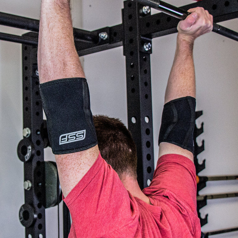 Load image into Gallery viewer, Serious Steel Fitness - 5mm Neoprene Elbow Sleeves