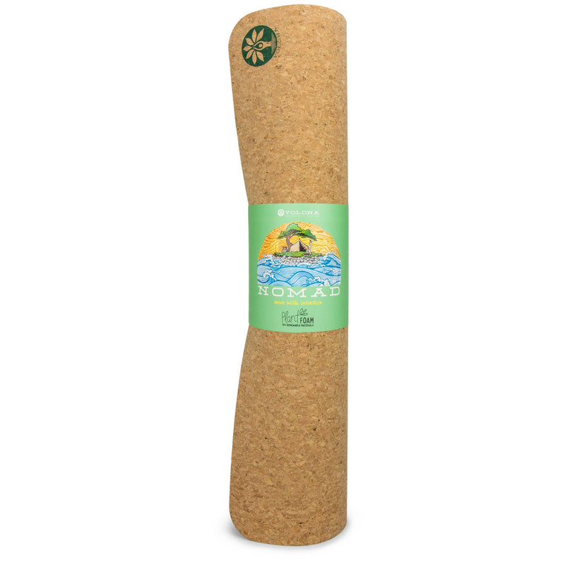 Load image into Gallery viewer, Yoloha Yoga - Pond of Harmony Nomad Cork Yoga Mat