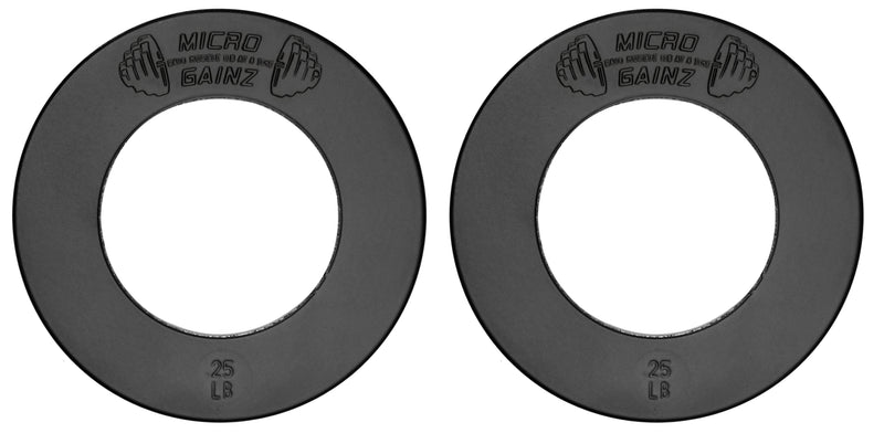 Load image into Gallery viewer, Micro Gainz - Olympic Size Fractional Weight Plates Pair of .25LB Plates