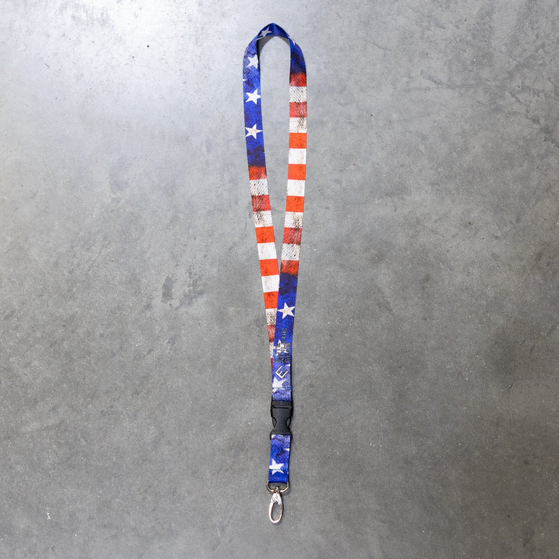 Load image into Gallery viewer, Elite Athletic Gear - Old Glory Lanyard