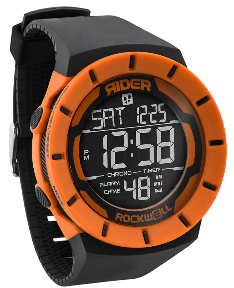 Load image into Gallery viewer, Rockwell Time - Coliseum Fit™ Mix Up Edition (Orange/Black) Watch