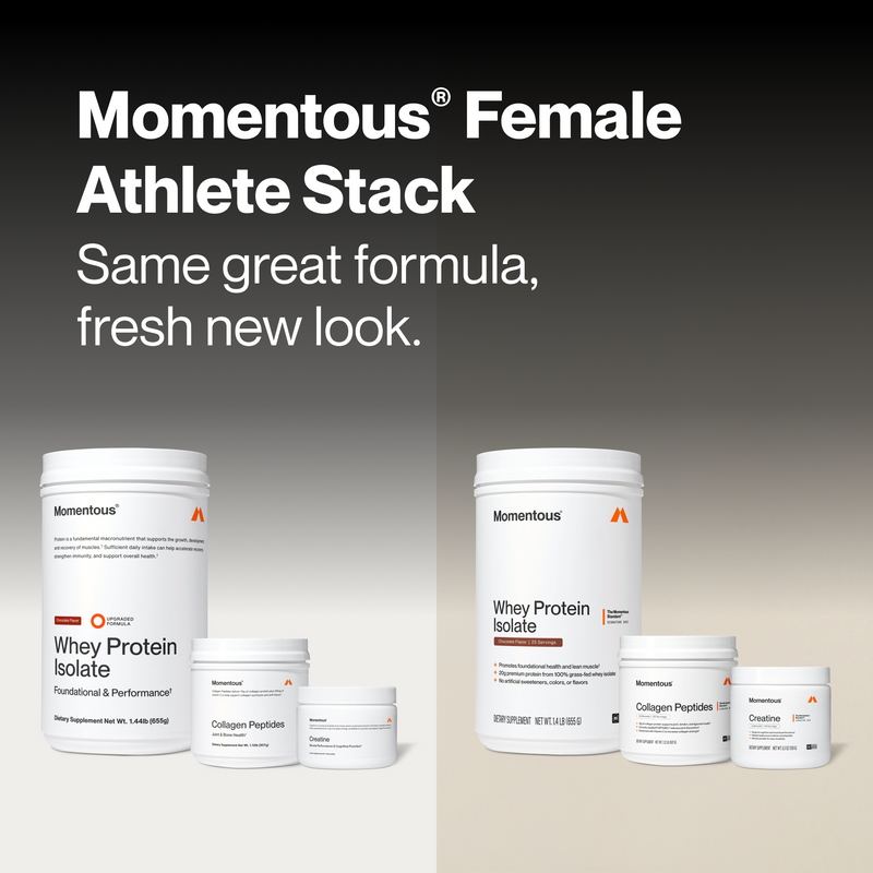 Load image into Gallery viewer, Momentous - Female Athlete Stack - Protein Supplements