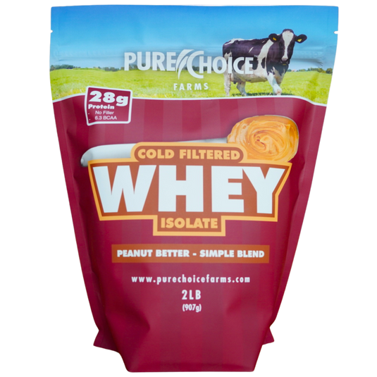 Pure Choice Farms - Whey Protein Isolate Peanut Better