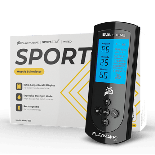 Load image into Gallery viewer, PlayMakar - SPORT TENS + EMS Muscle Stimulator