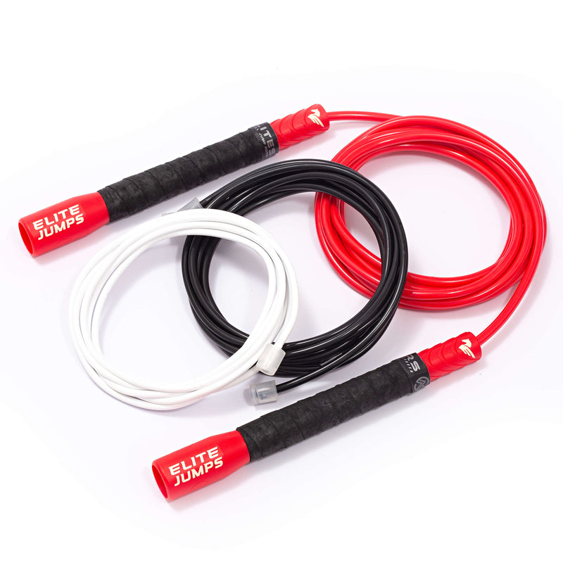 Load image into Gallery viewer, Elite Jumps - PVC Freestyle Jump Rope Training Bundle
