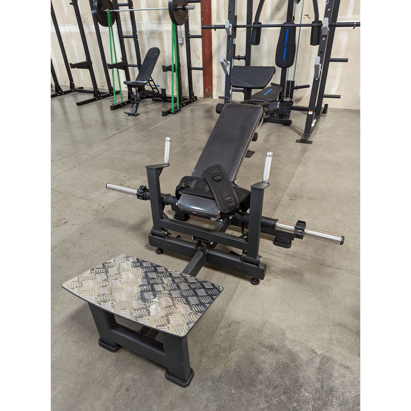 Load image into Gallery viewer, SFE - Commercial Plate Loaded Hip Thrust Glute Machine (New)